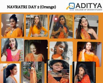 ACDS - FASHION DESIGN DEPARTMENT Celebrating Digital Navratri - DAY 2